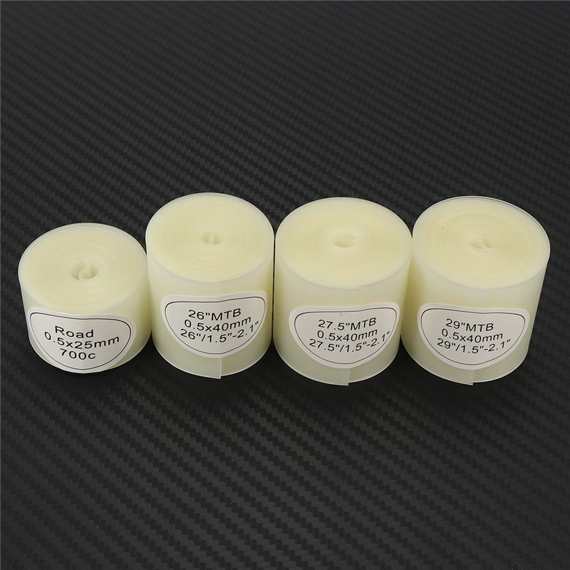 Bike Tube Protector White Bicycle Tire Liner 2Pcs Anti-Puncture Proof Belt 700C
