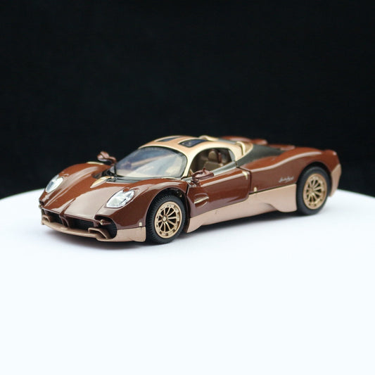 1:32 Diecast Pagani Utopia Supercar Metal Car Model Toy Pull Back Sound Light