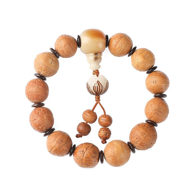 Nepalese Phoenix Eye Bodhi Bracelet Tibetan Style Prayer Beads Ethnic Jewelry