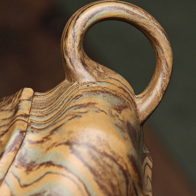Handmade Tea Pot With Certificate Paper Chinese Yixing Zisha Clay Master Pot New