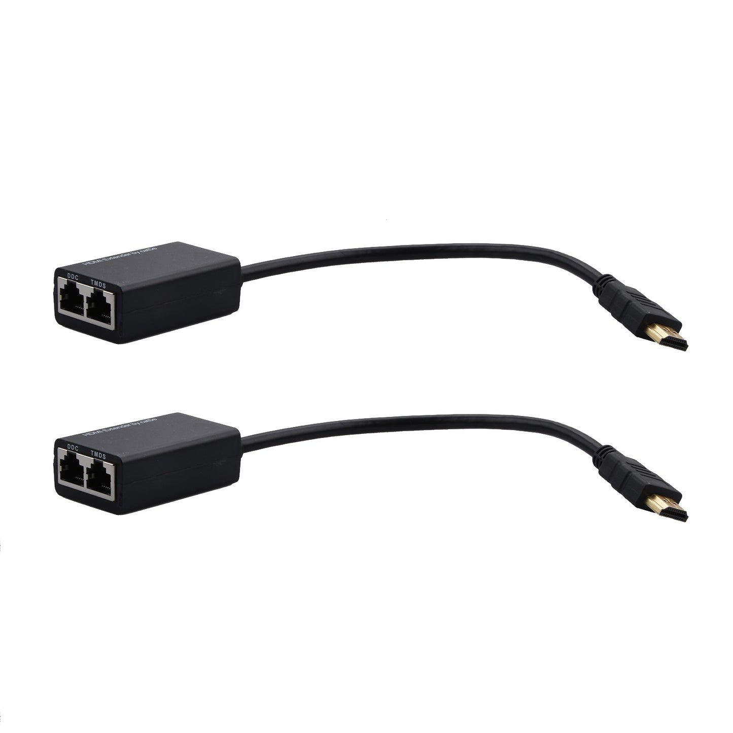 30M 98ft HDMI Extender Balun Using Cat5e/CAT6 Cable 1080p Sender/Rreceiver