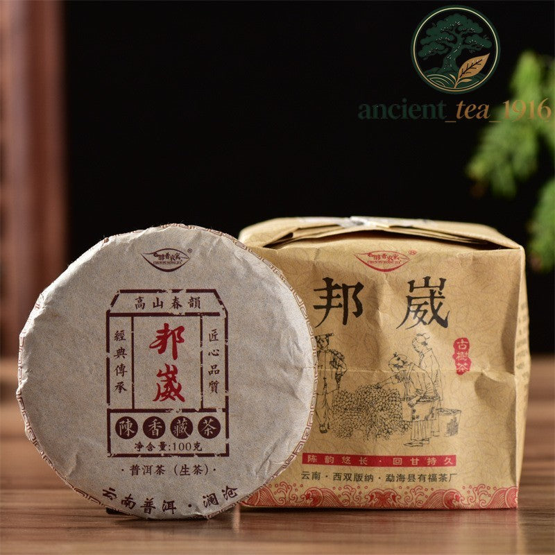 Yunnan Sheng Puer Tea Wild Ancient Tree High Mountain Loose Leaf 100g