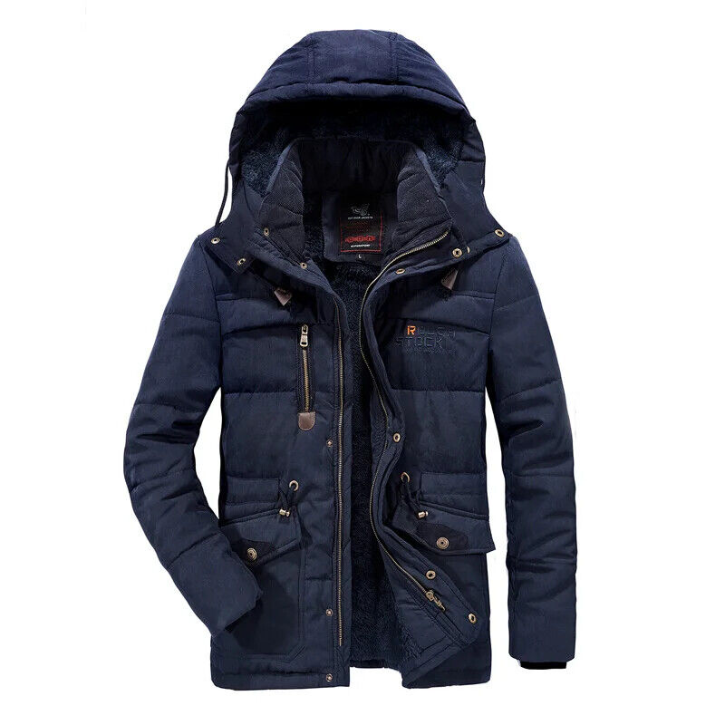 Men Coats Winter Jacket Men Outwear Coat Mens Jackets Overcoat Fur Thicking Coat