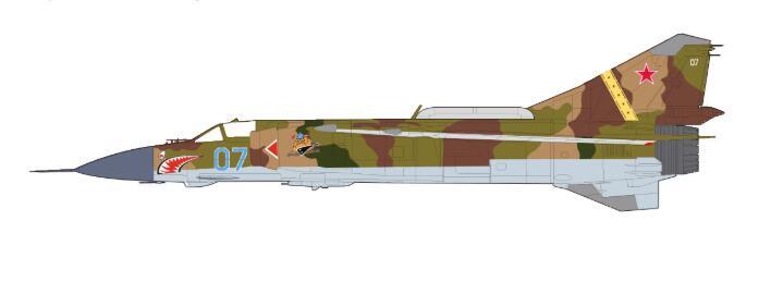 HM MIG-23MLD 2nd Squadron Aggressor 1/72 diecast plane model aircraft