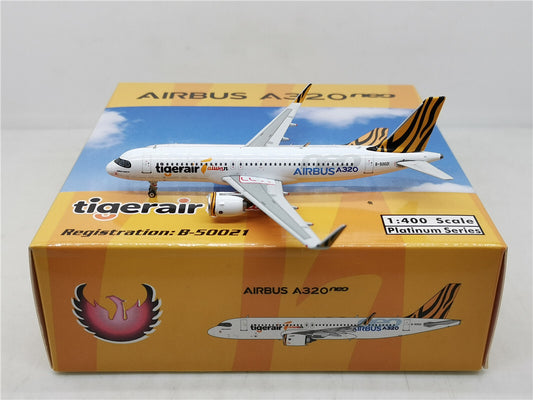 1:400 Phoenix tigerair AIRBUS A320neo Airplane Diecast Aircraft Plane Model