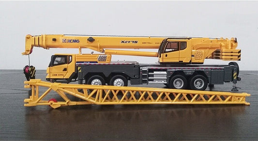 1:50 XCMG XCT75 Engineering Crane Construction Machinery Vehicle Diecast Model