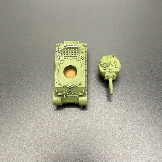 1/144 American M4a3-105 Sherman Medium Tank Painted Finished Model