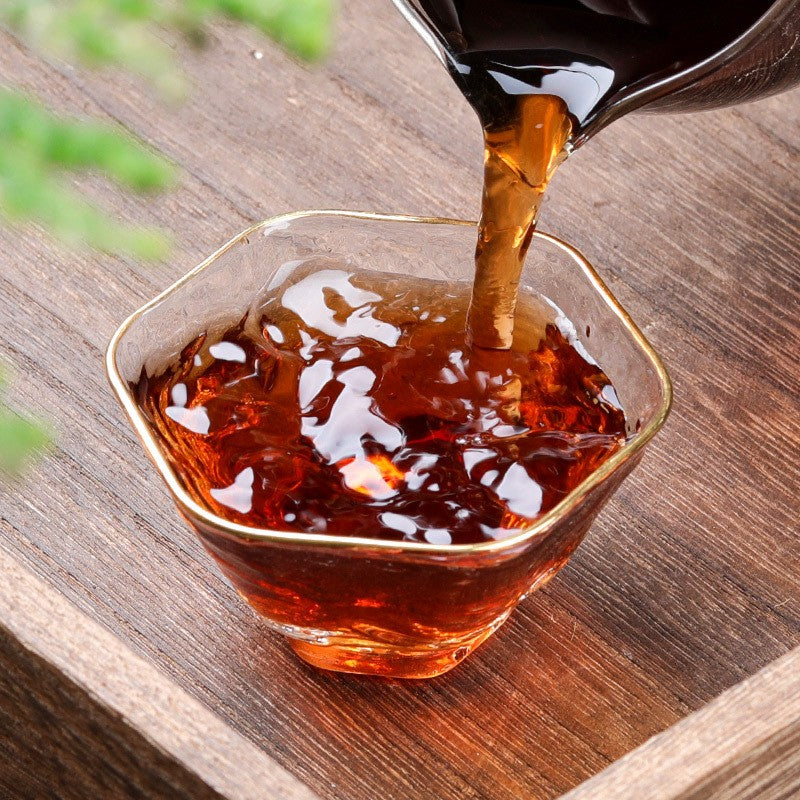 1000g High-quality Hunan Anhua 2023 Tianjian Guifu Chen Nian Dark Tea Brick