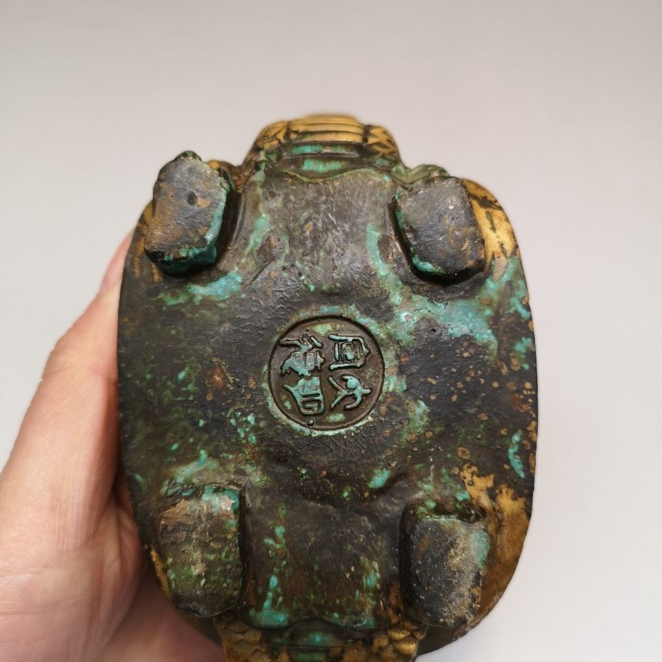 5.5" Chinese Old Copper Handwork Dragon Tea Pot Crafts Copper Sculpture Home