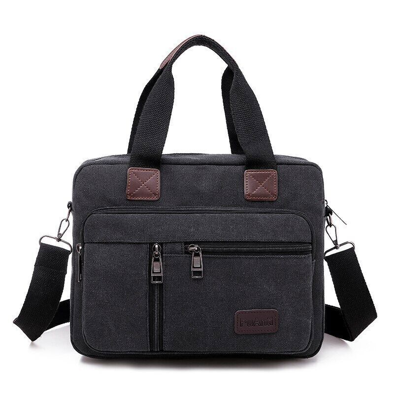 Canvas Men's Handbag Shoulder Bag Travel Crossbody Bag Travel Bag Tote
