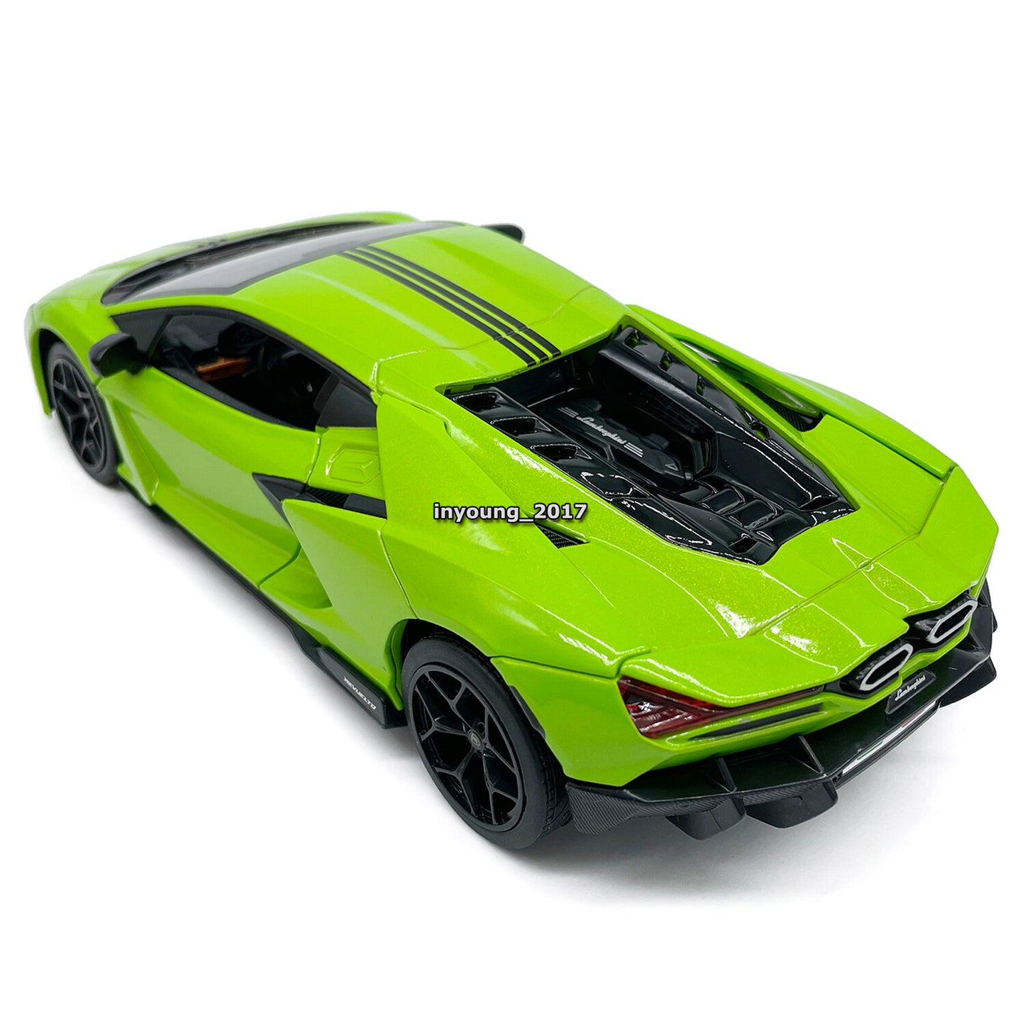 1/24 Lamborghini Revuelto Model Car Diecast Toy Cars Boys Toys for Kids Green