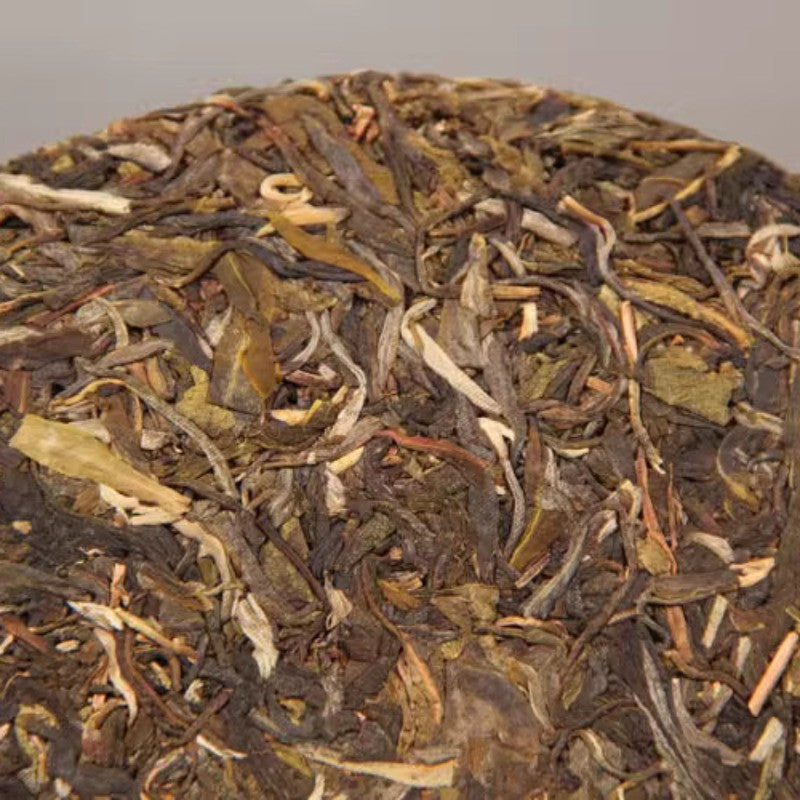 357g Yunnan Pu'er Tea Menghai Early Spring Qizi Cake Raw Tea Nannuoshan Pu'er