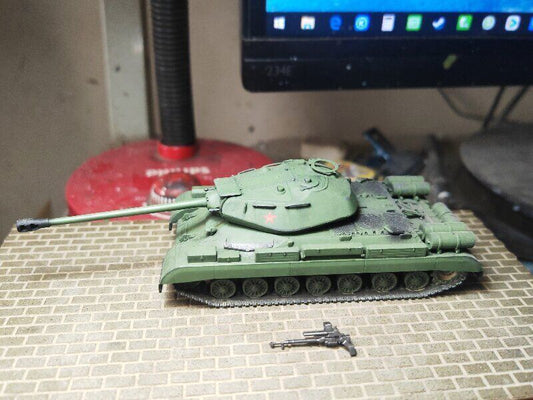 Homemade 1/72 Soviet IS4 Heavy Military Tank Finished Model Ornament Toys