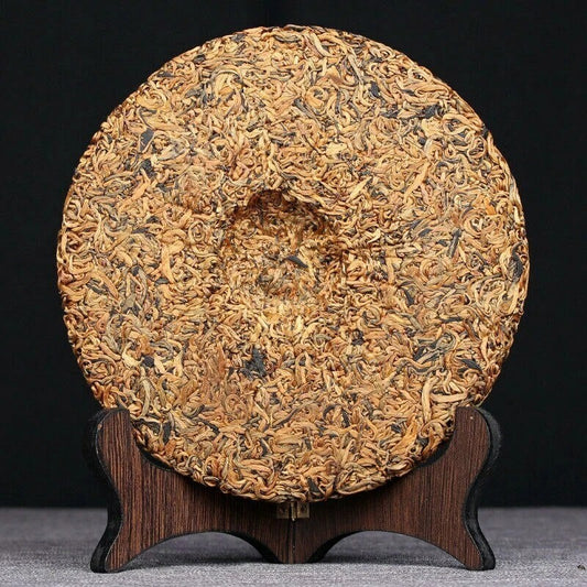 357g Supreme Fengqing Golden Buds Honey Flavor Dian Hong Dianhong Cake Black Tea