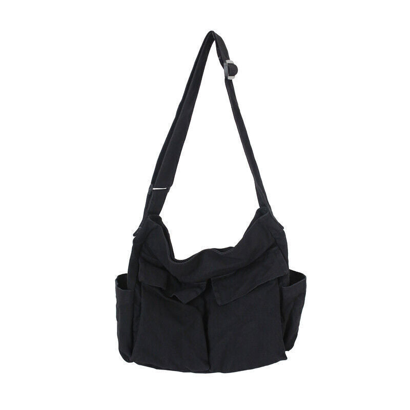 Women's Canvas Shoulder Bags Female Large Ladies Shoulder Crossbody Bag
