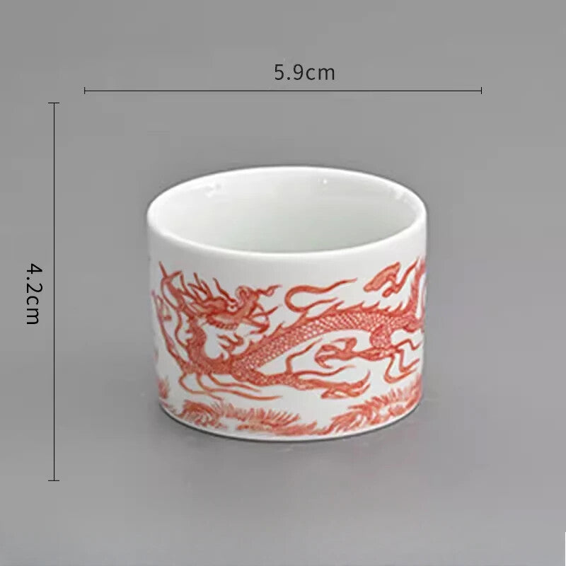 1pcs Celadon Teacup Home Small Tea Bowl Chinese Traditional Tea Accessories