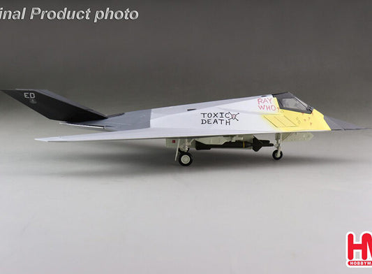 1:72 HM F-117A Nighthawk"Toxic Death79-10781,1991 Fighter Diecast Plane Model