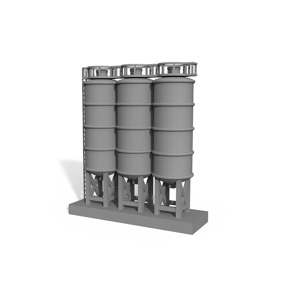 LYT160165 1/160 10mm N Scale Miniature Factory Building Kit Oil Gas Storage Tank