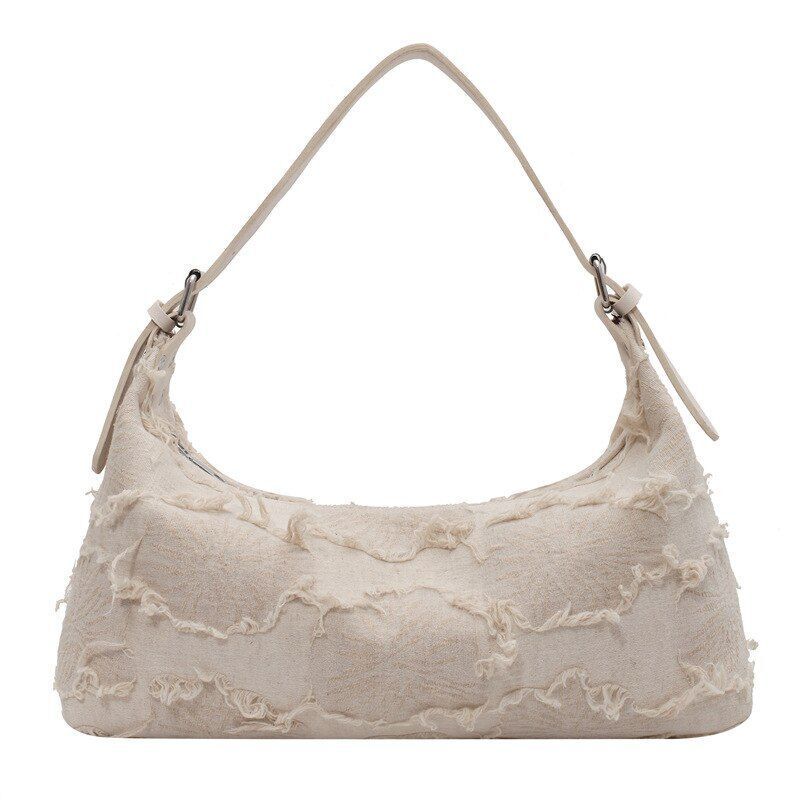 Messenger Bag Canvas Purse Fashion Niche Design One-shoulder Crossbody 36*9*19CM