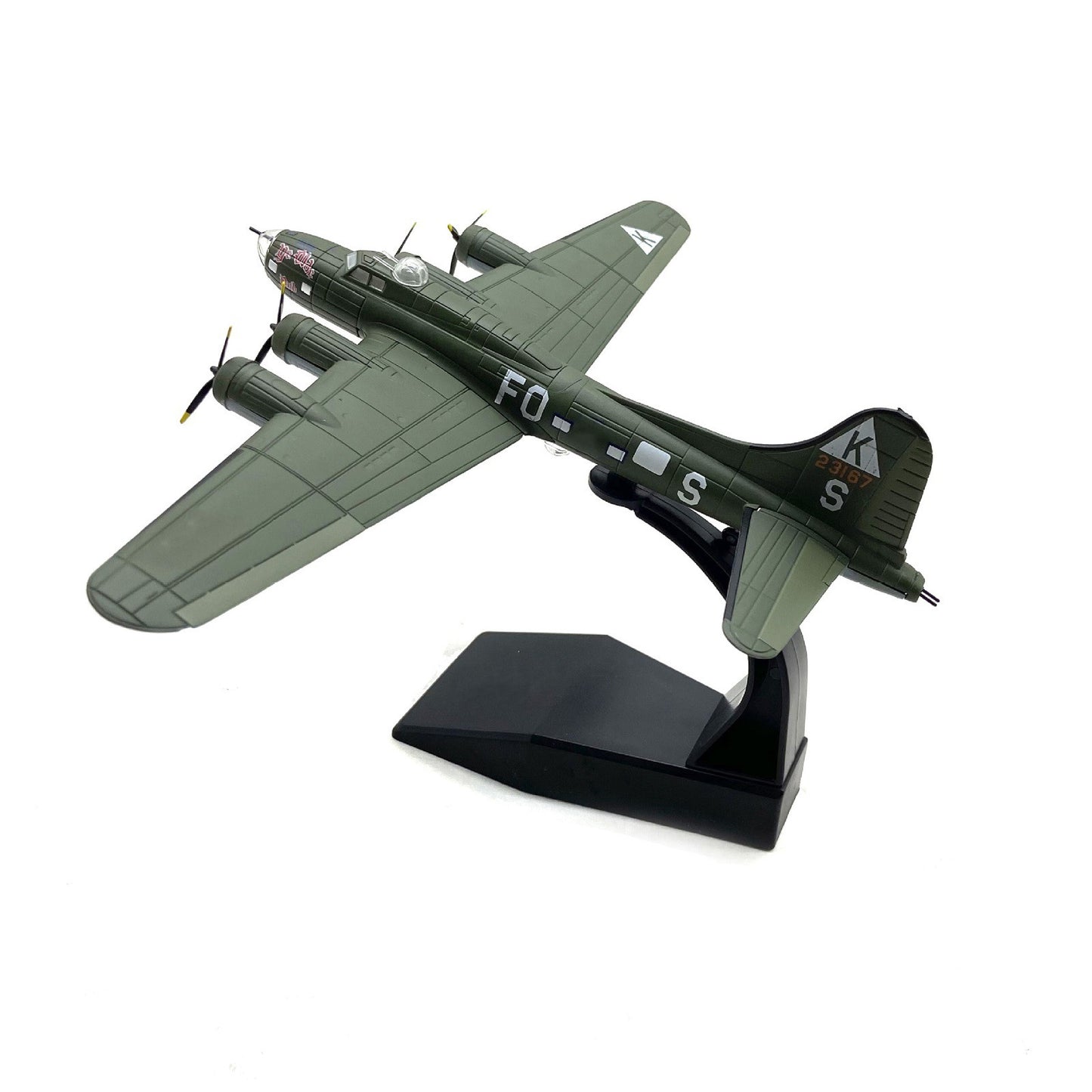 1/144 B-17 Bomber WWII Classic B17 Alloy Military Aircraft Model Plane Scene A