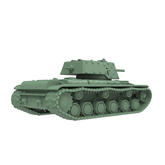 SSMODEL 1/200 1/220 Military Model Kit Soviet KV-1E Medium Tank