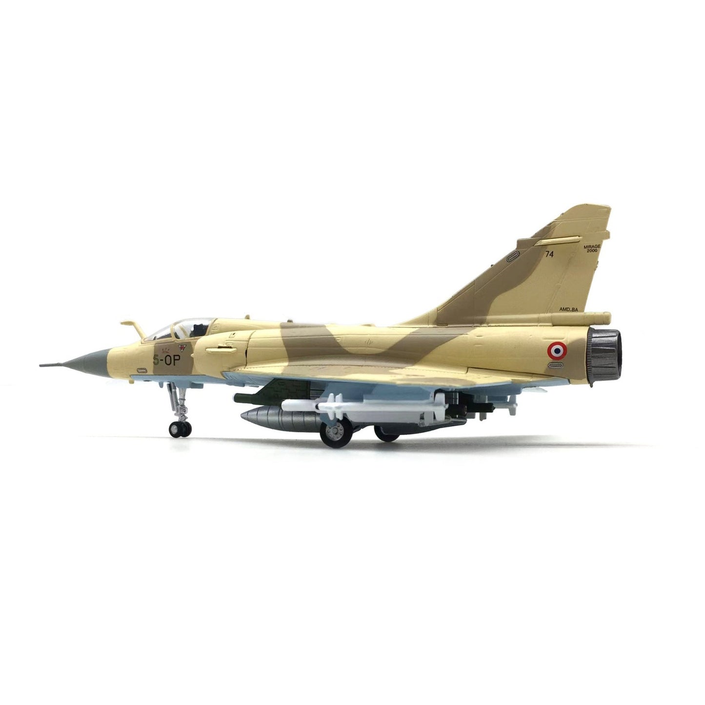 1/100 Alloy Mirage 2000 Fighter Military Aircraft Fighter Model Collection