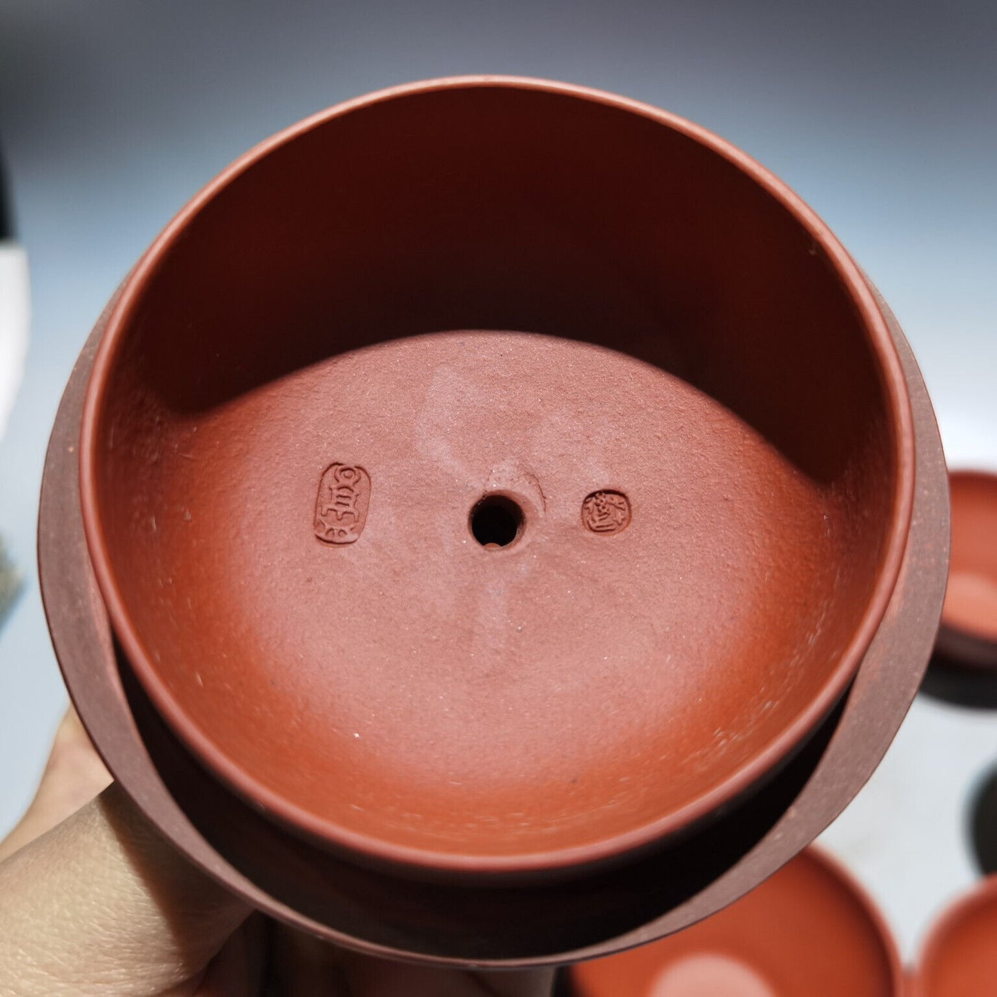 Chinese Yixing Zisha Clay Handmade Exquisite Teapot (六方德钟套壶 低款:顾景舟 )