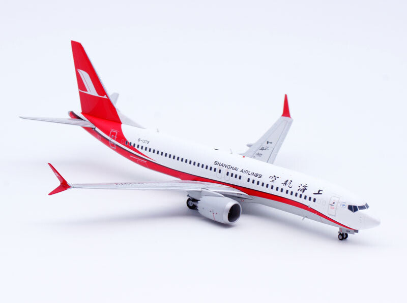 1:200 JC Wings SHANGHAI AIRLINES BOEING 737-8MAX Airplane Diecast Aircraft Model
