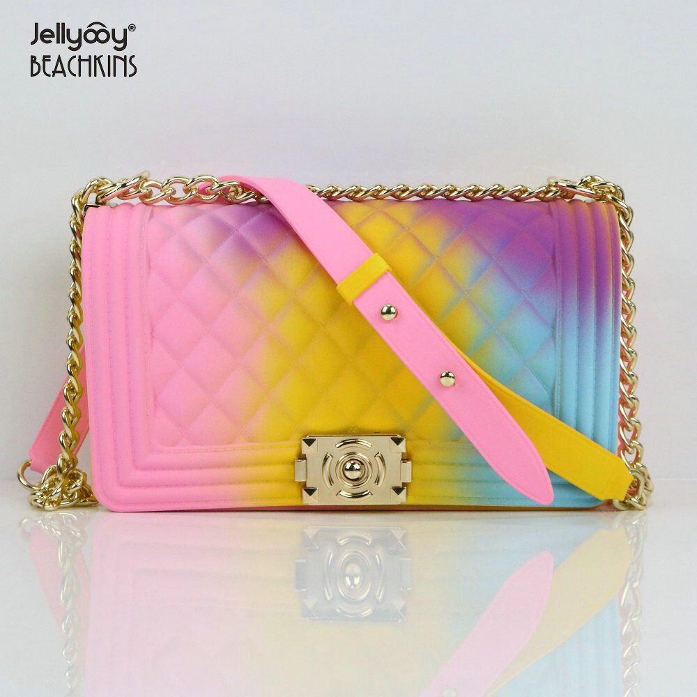 Handbags Women Jelly Shoulder Bag Women's Cluth Tote Ladies Crossbody Bags