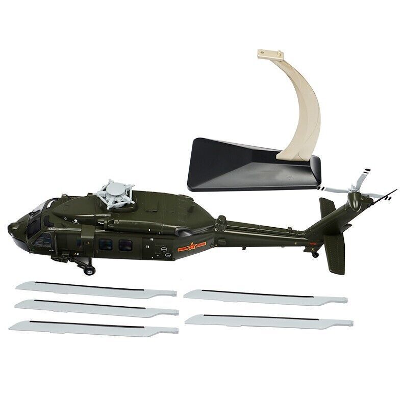 1:28 46CM CHINA ARMY AVIATION Z-20 Helicopter Airplane Diecast Aircraft Model