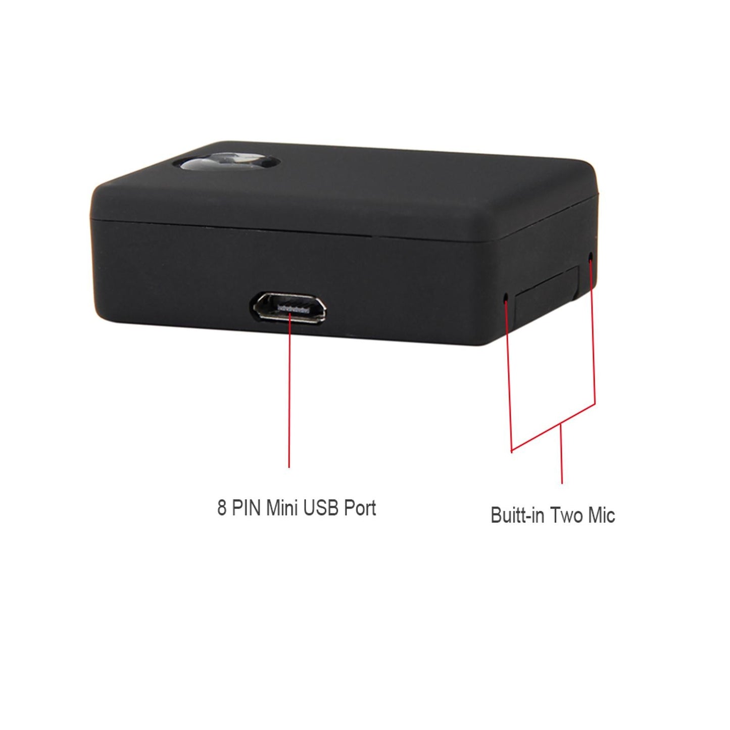 Tri-band N9 MINI GSM AUDIO LISTENING BUG 2x SENSITIVE MICROPHONE Ear Bug Device