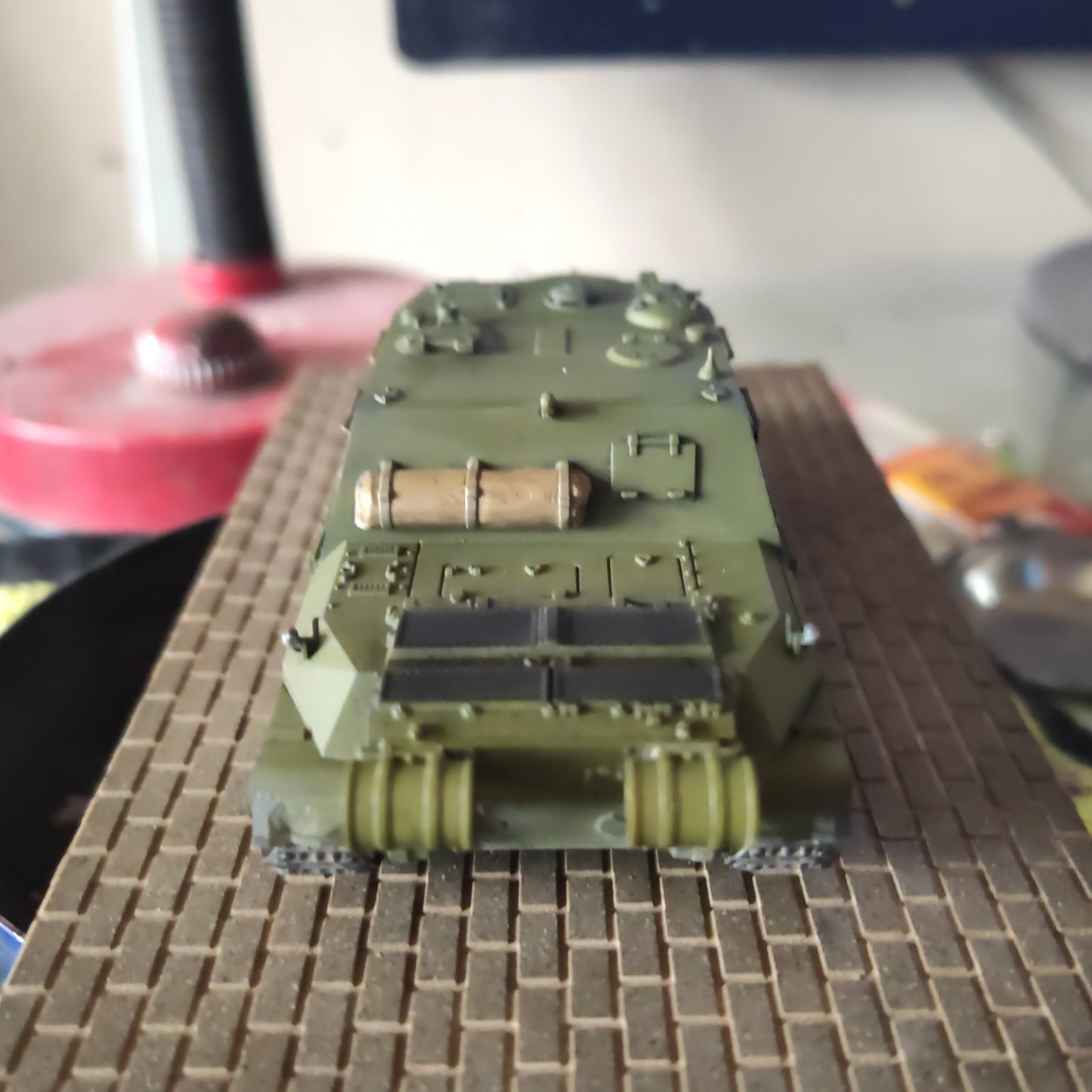 3D Printed 1/72 Chinese Wz113G Tank Destroyer Finished Product