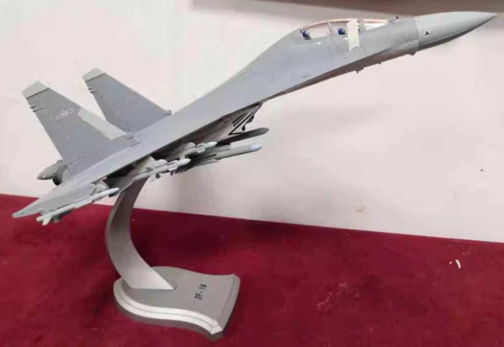 1:40 57CM China J-16 Fighter Jet Plane Aircraft Diecast Military Airplane Model