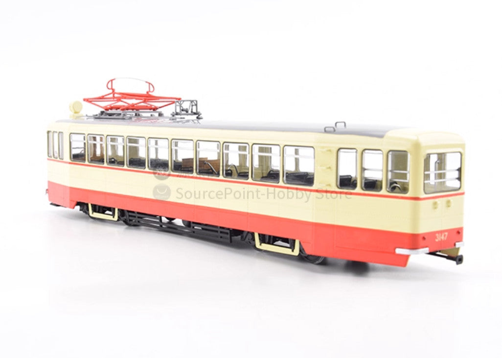 1:43 SSM LM-49 ST.PETERSBURG Tram City Public Passenger Transport Diecast Model