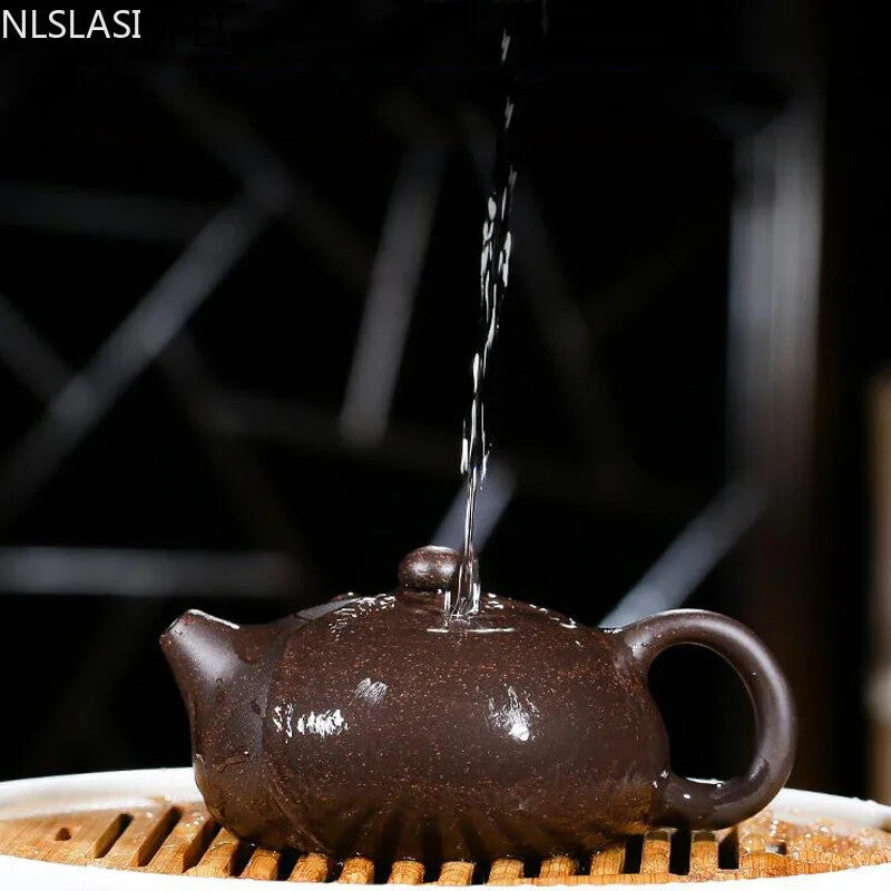 Chinese Yixing Teapot Purple Clay Pot Handmade Dahongpao Oolong Tea Set 150ml