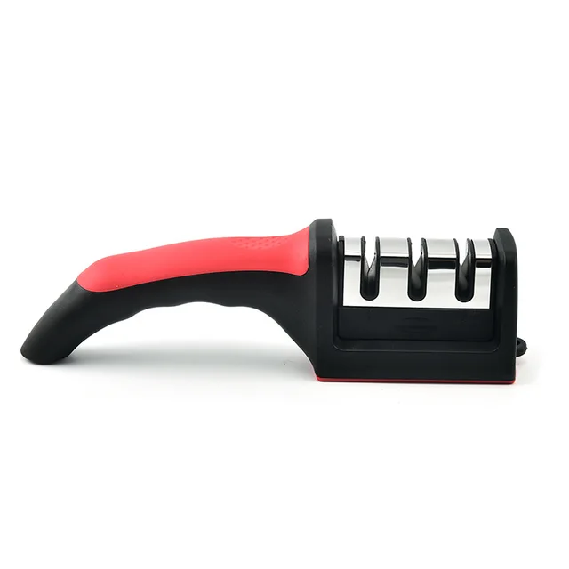 Knife Sharpener Professional Ceramic Tungsten Kitchen Sharpening System 4 Stage