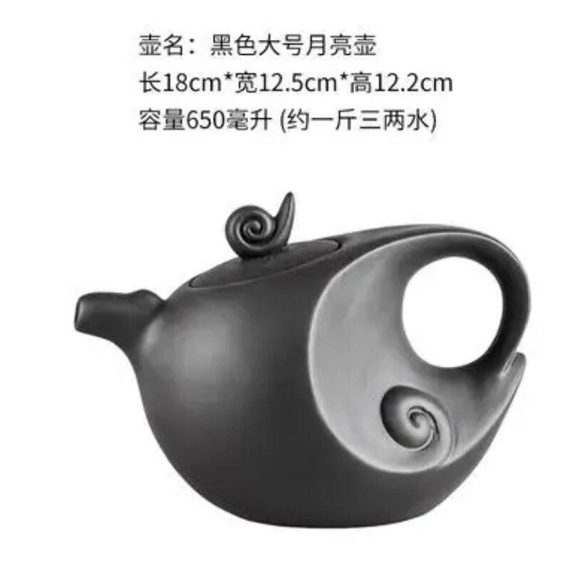 Handmade Purple Sand Teapot Large Capacity Chinese Teaware Yixing Zisha Zhu Clay