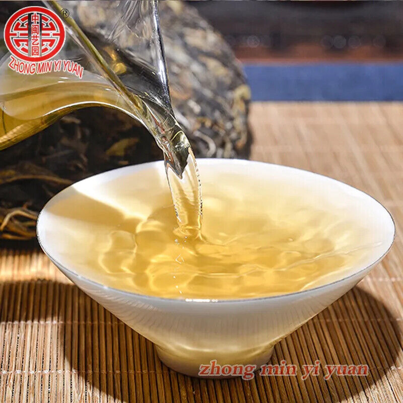 2023 New Pu'er Tea Cake BanZhangWang Pu'er Tea Yunnan Raw Tea Green Health 357g