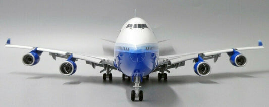 1:200 35CM JC Wings UNITED BOEING 747-400 Airplane Flap DownDiecast Plane Model