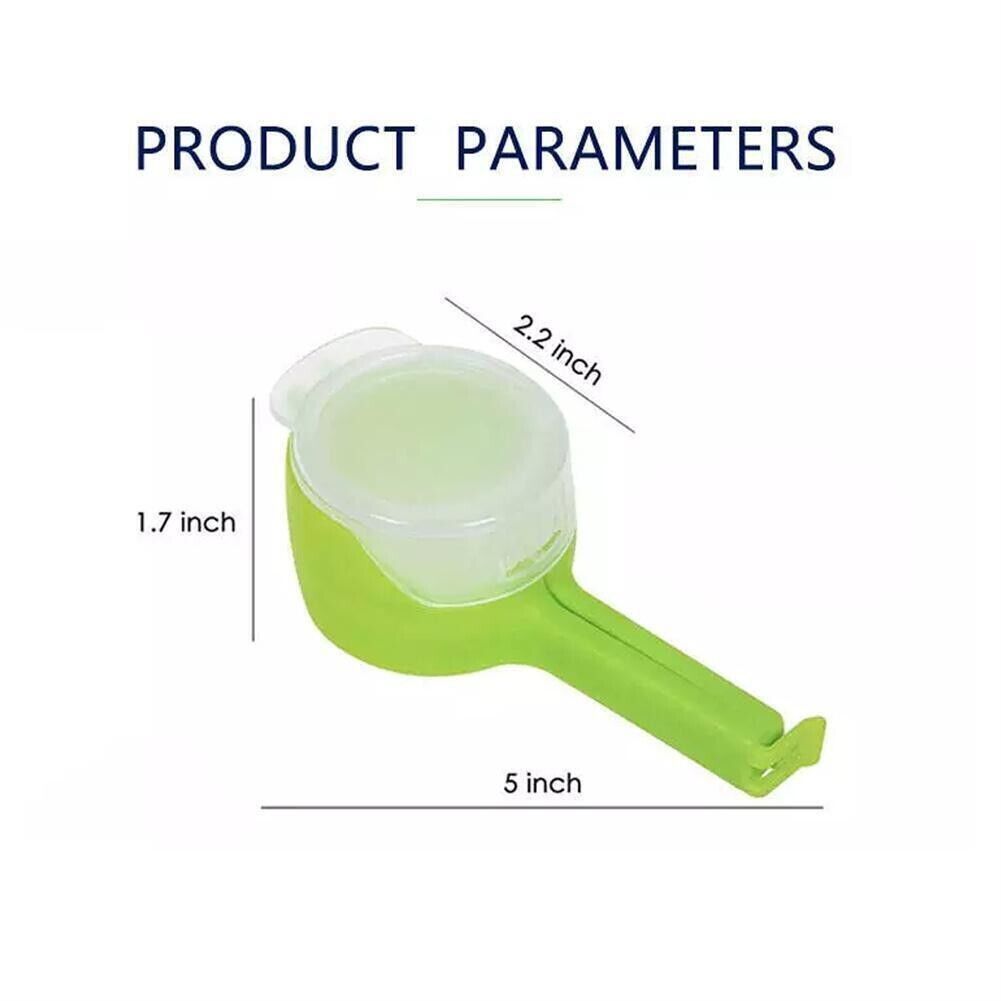 5Pcs Selladoras de Bolsa al Vacio Herramienta de Cocina Sellador de Bag Comida