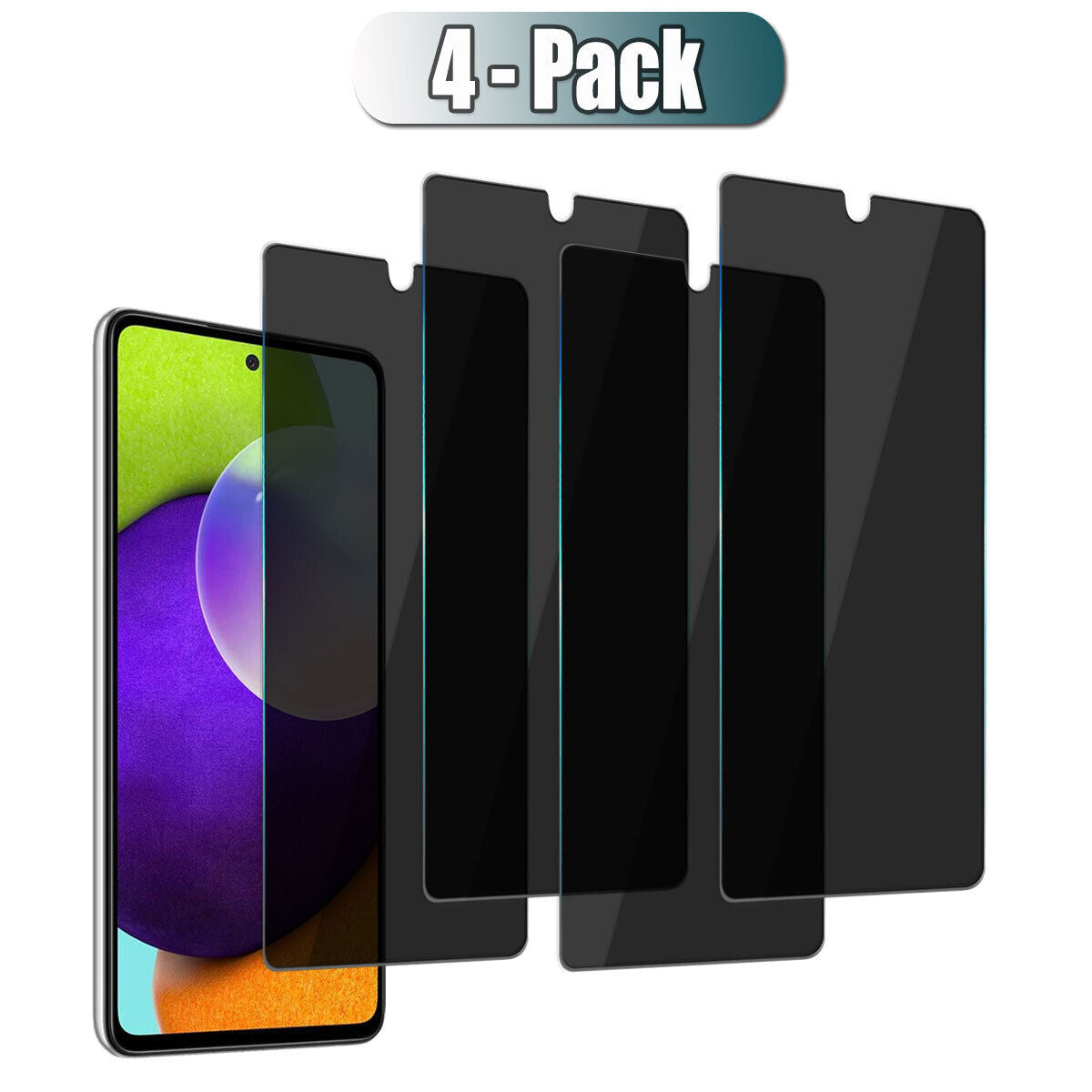 For Samsung Galaxy A52 4G/5G Privacy Tempered Glass Anti-Spy Screen Protector
