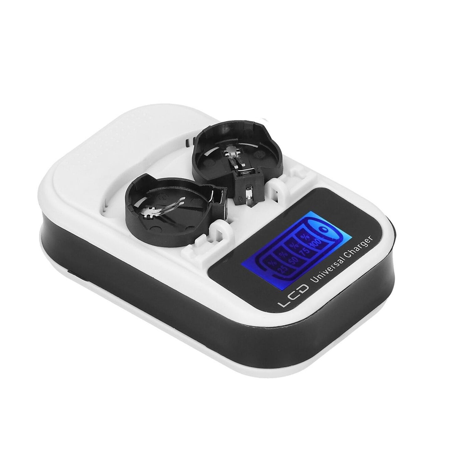 1PCS 3.6V LCD Button Battery Charger US Plug For LIR2016 LIR2025 LIR2032 B