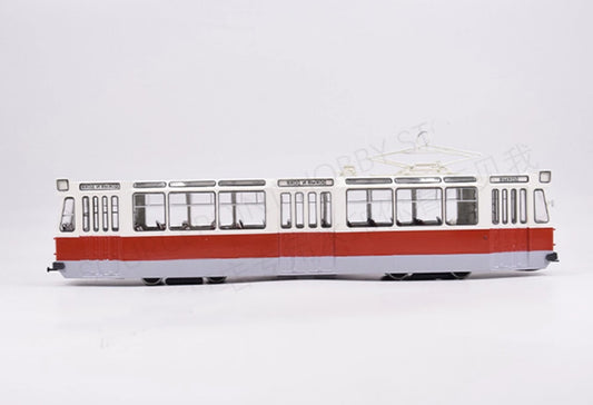 1:43 SSM LM-68 Urban Public Transport Tram Passenger Car Diecast Model