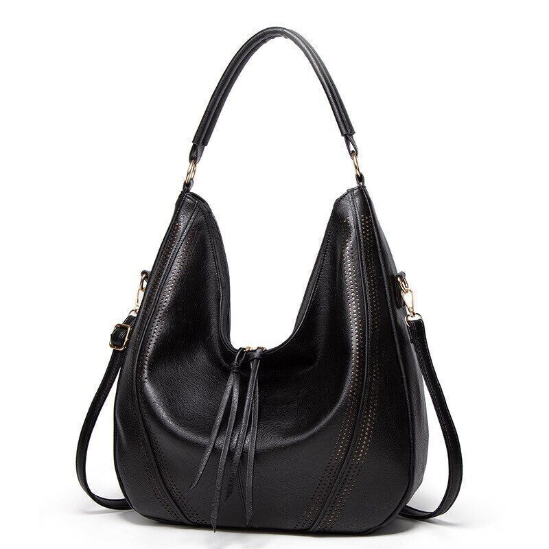 PU Women's Bag Tassel Shoulder Casual Large Capacity Women's Bag