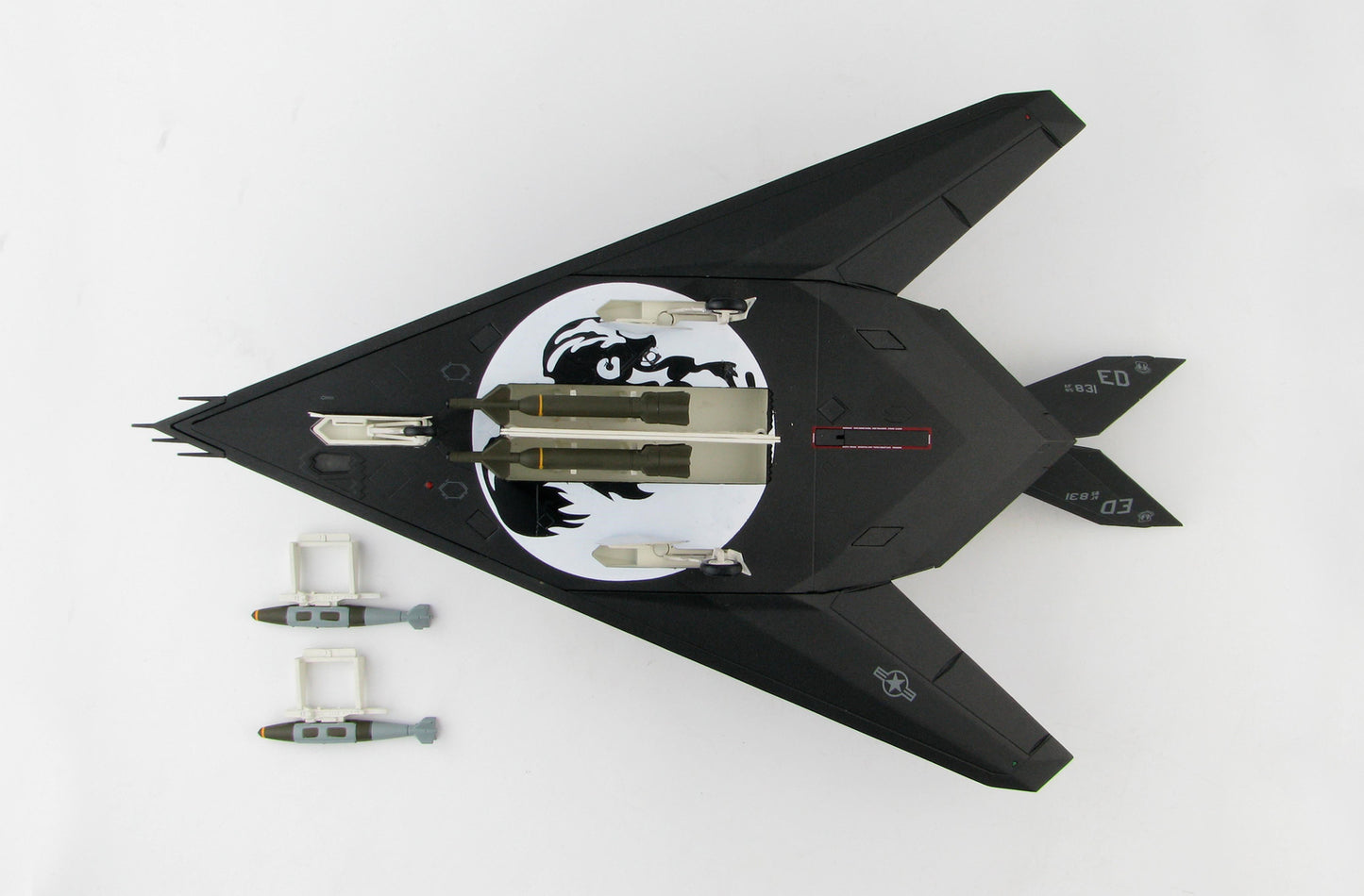 HOBBY MASTER Lockheed F-117A Nighthawk 85-831 1/72 diecast plane model aircraft