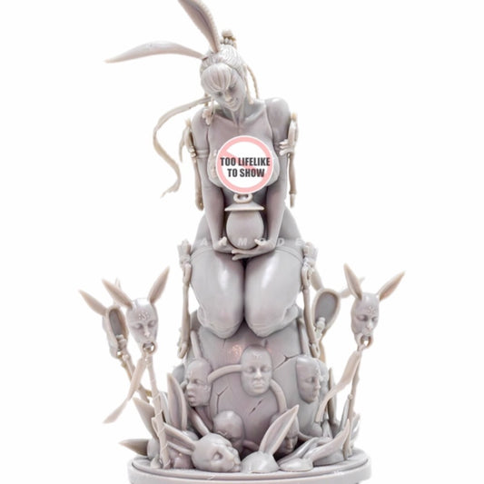 1/24 resin figure model Goddess Series Sexy Rabbit Girl Unassembled Unpainted