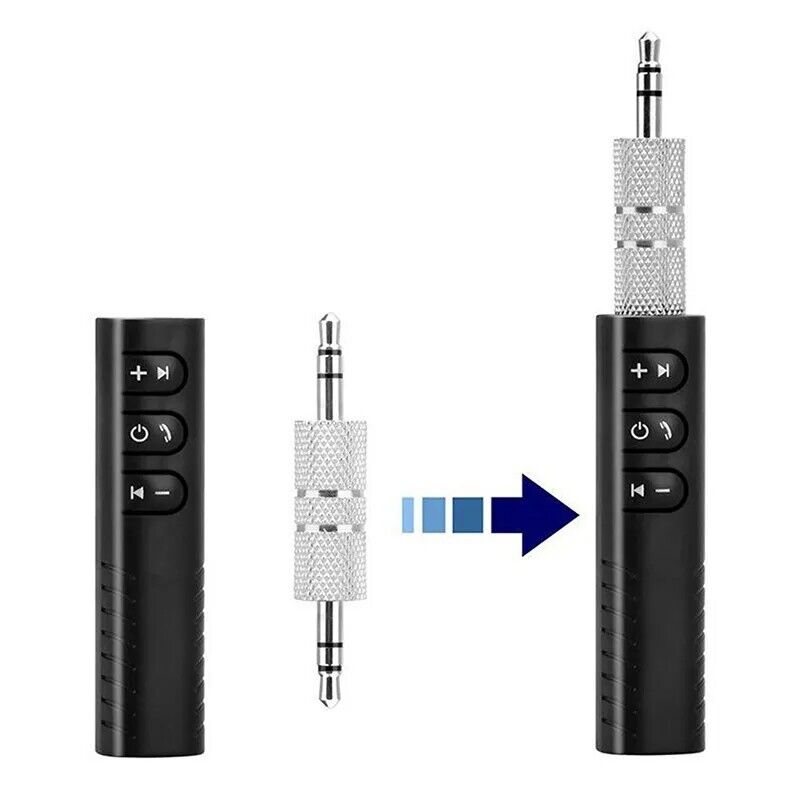 Transmisor Receptor USB Bluetooth 5.0 Auxiliar Inalámbrico Para Coche De 3.5mm