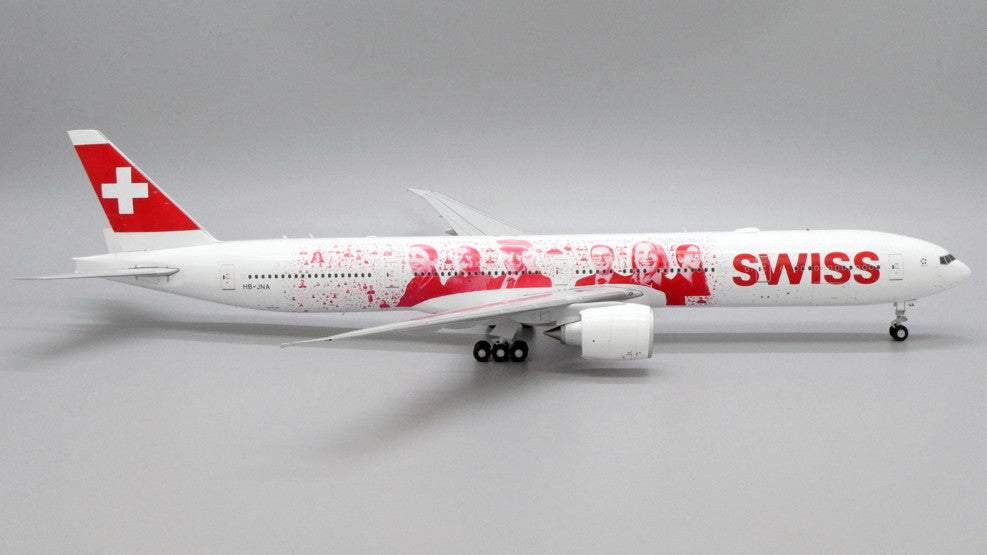 1:200 37CM JC Wings SWISS BOEING 777-300ER Airplane Diecast Aircraft Plane Model