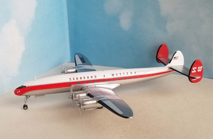 1:200 AeroClassics SEABOARD & WESTERN Lockheed L-1049 Airplane Diecast Model