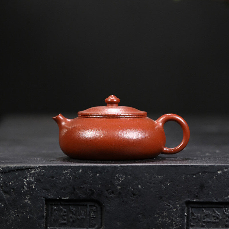 True Yixing Zisha Zhu Clay Tea Pot Marked 150ml Handmade Master Pot Original Ore